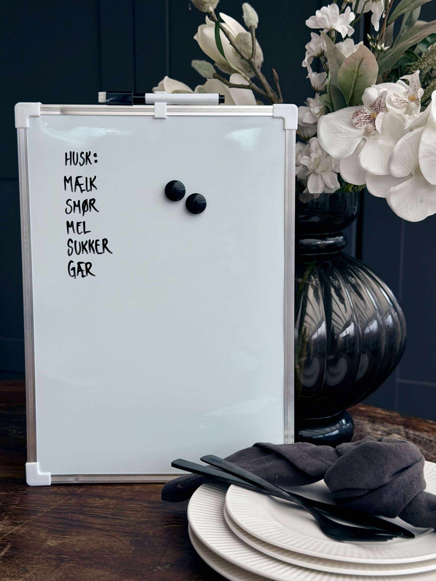 Magnetisk mini whiteboardtavla