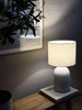 Bordslampa STONEWARE - Ljus natur