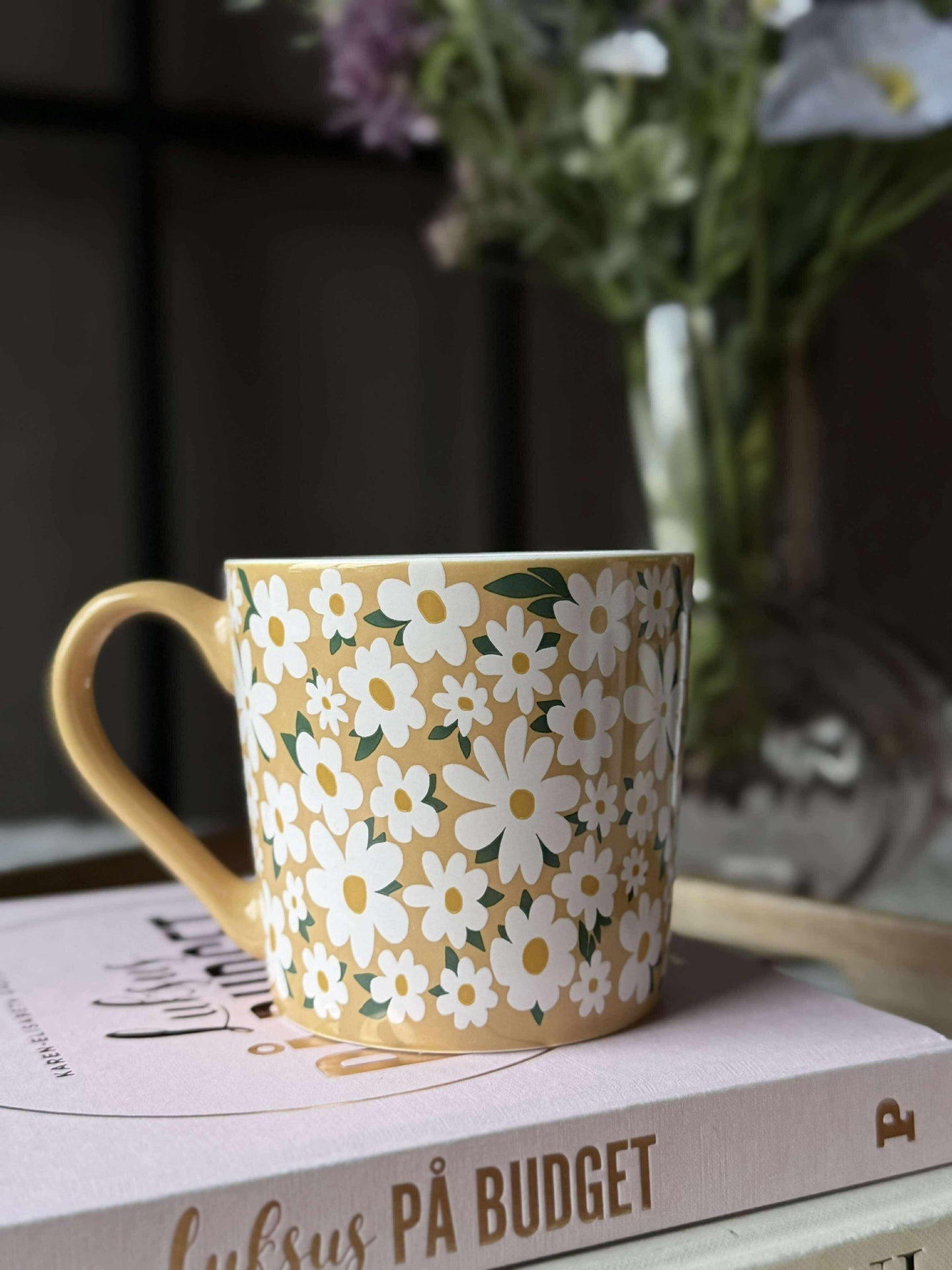 Mugg i fina färger - Flower