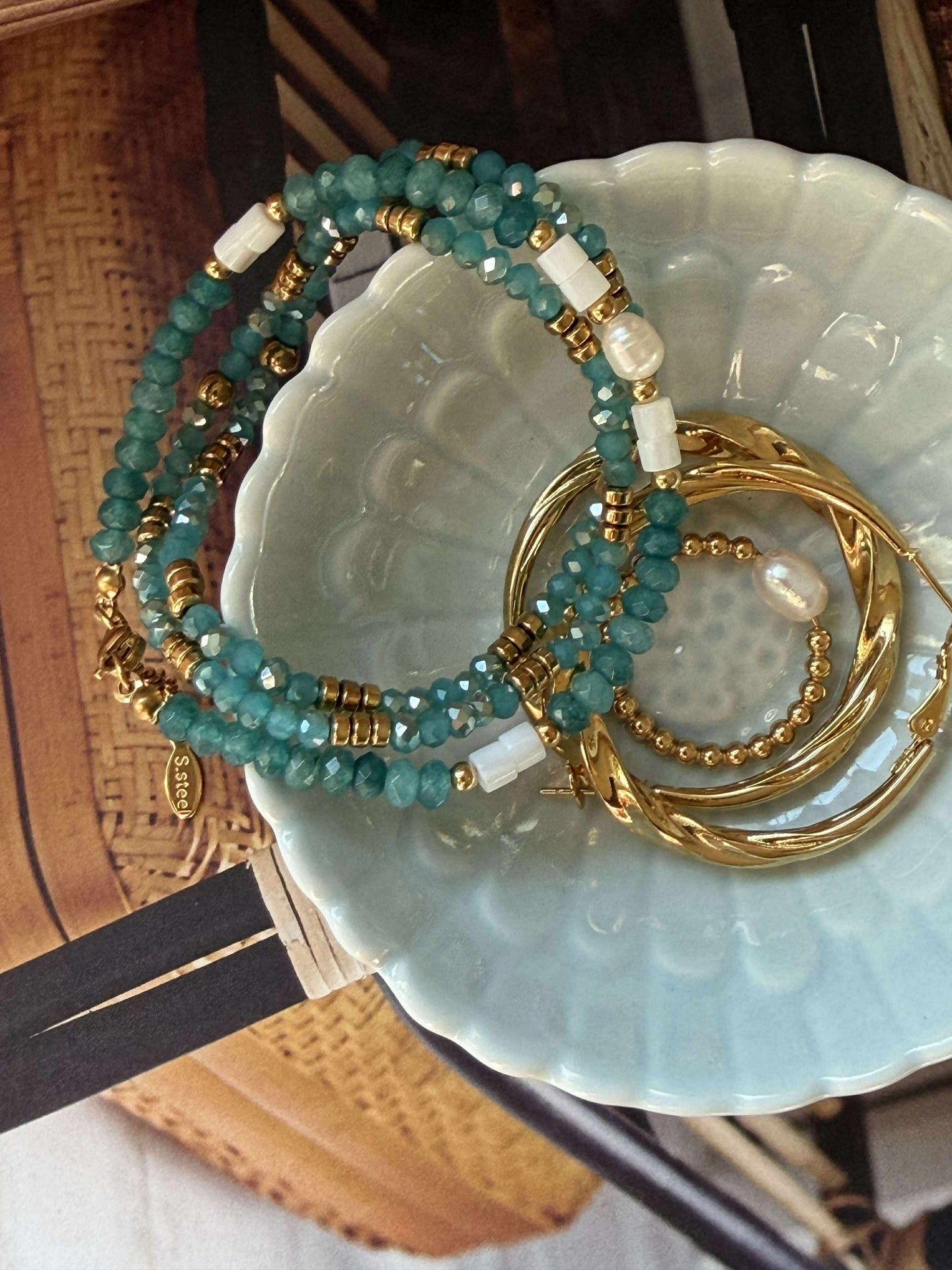 Armband Sarabella Ocean – Set med 3 st