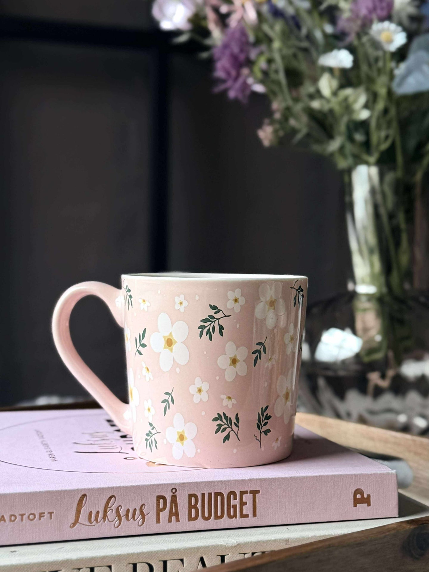 Mugg i fina färger - Flower