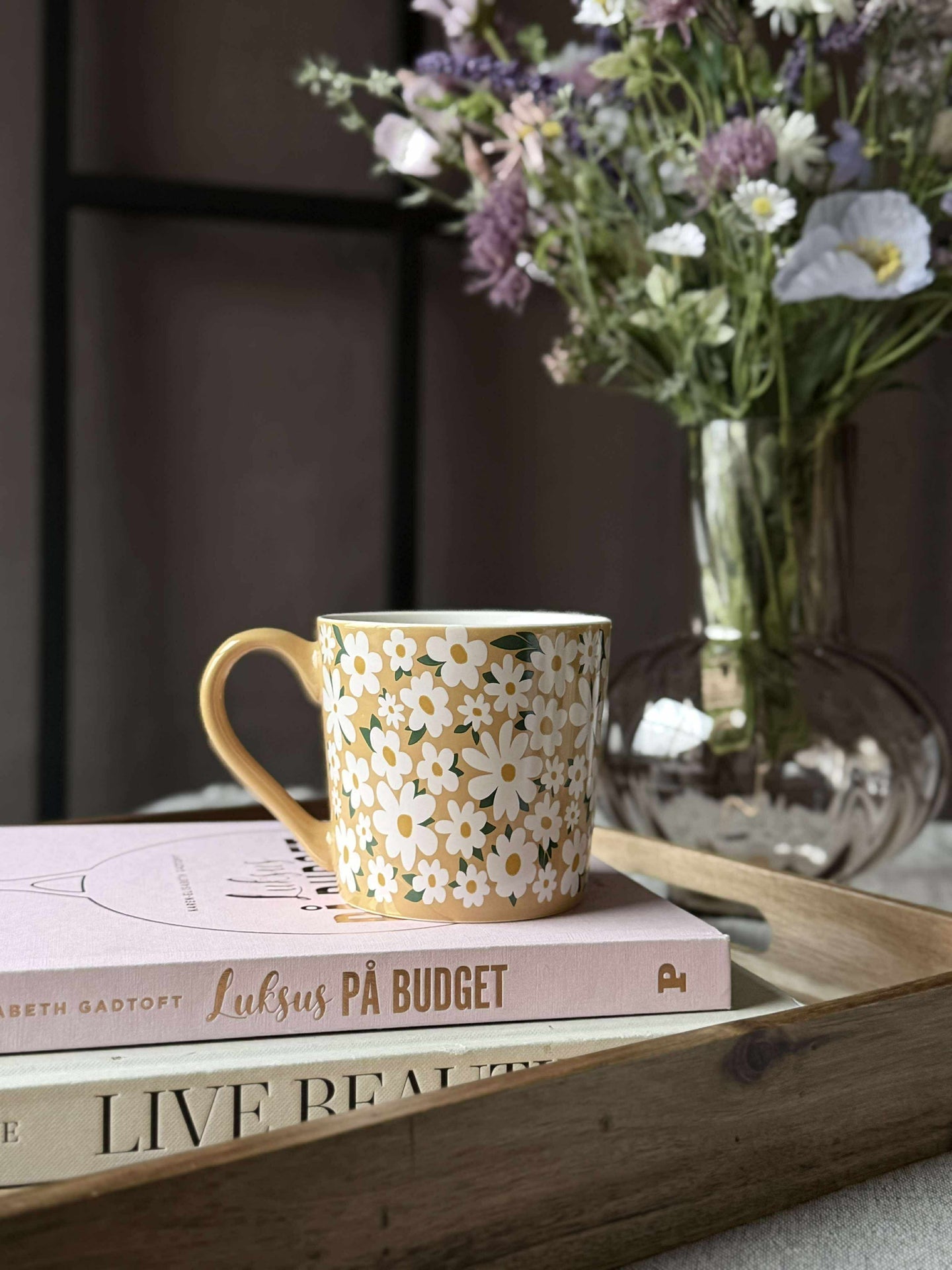 Mugg i fina färger - Flower