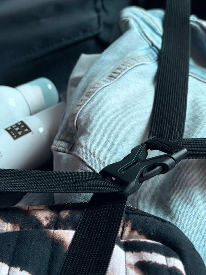 Set med 3 resväskor – Rose