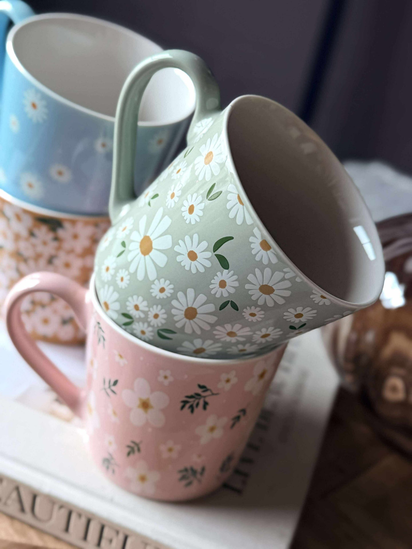 Mugg i fina färger - Flower