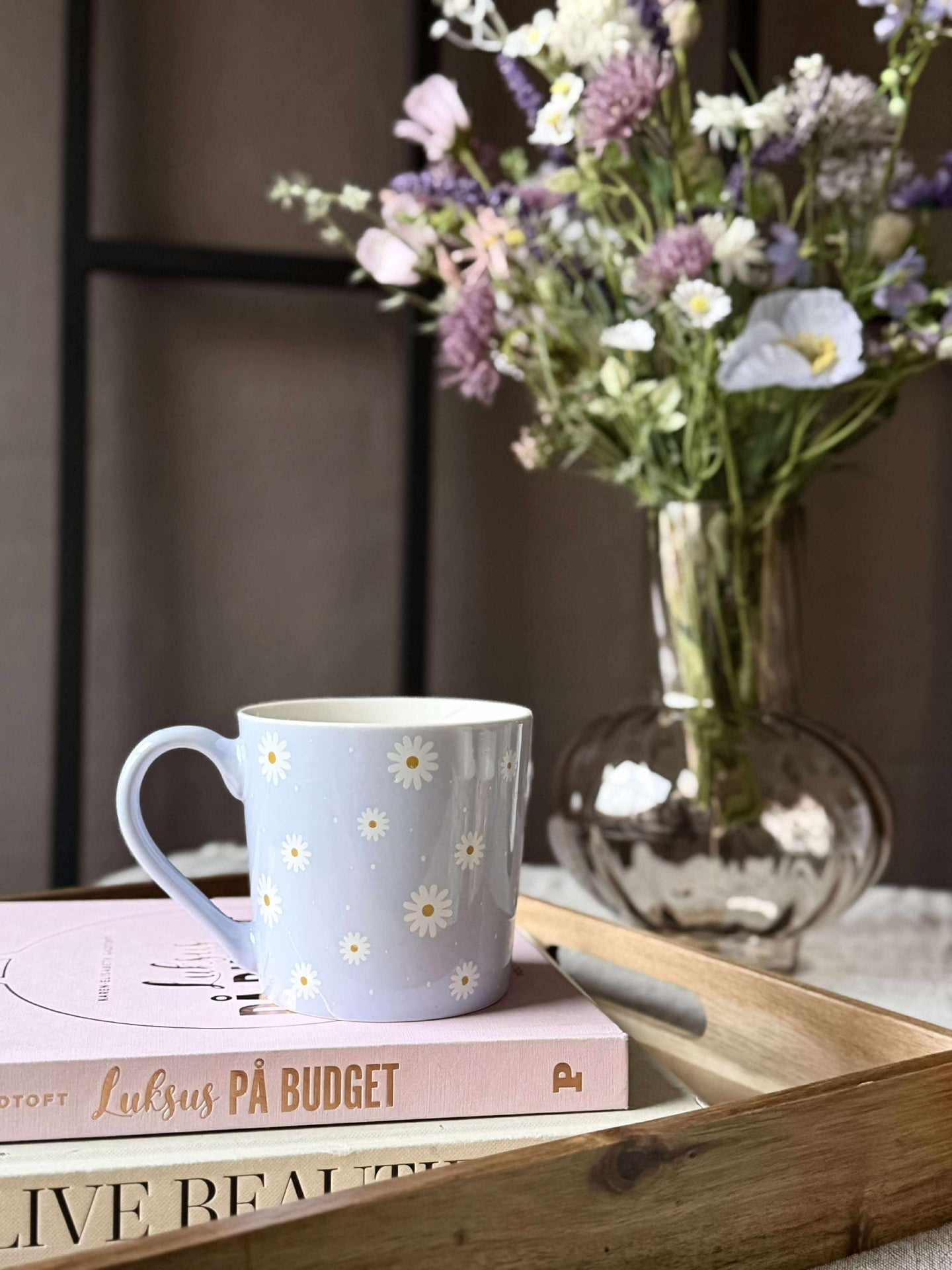 Mugg i fina färger - Flower