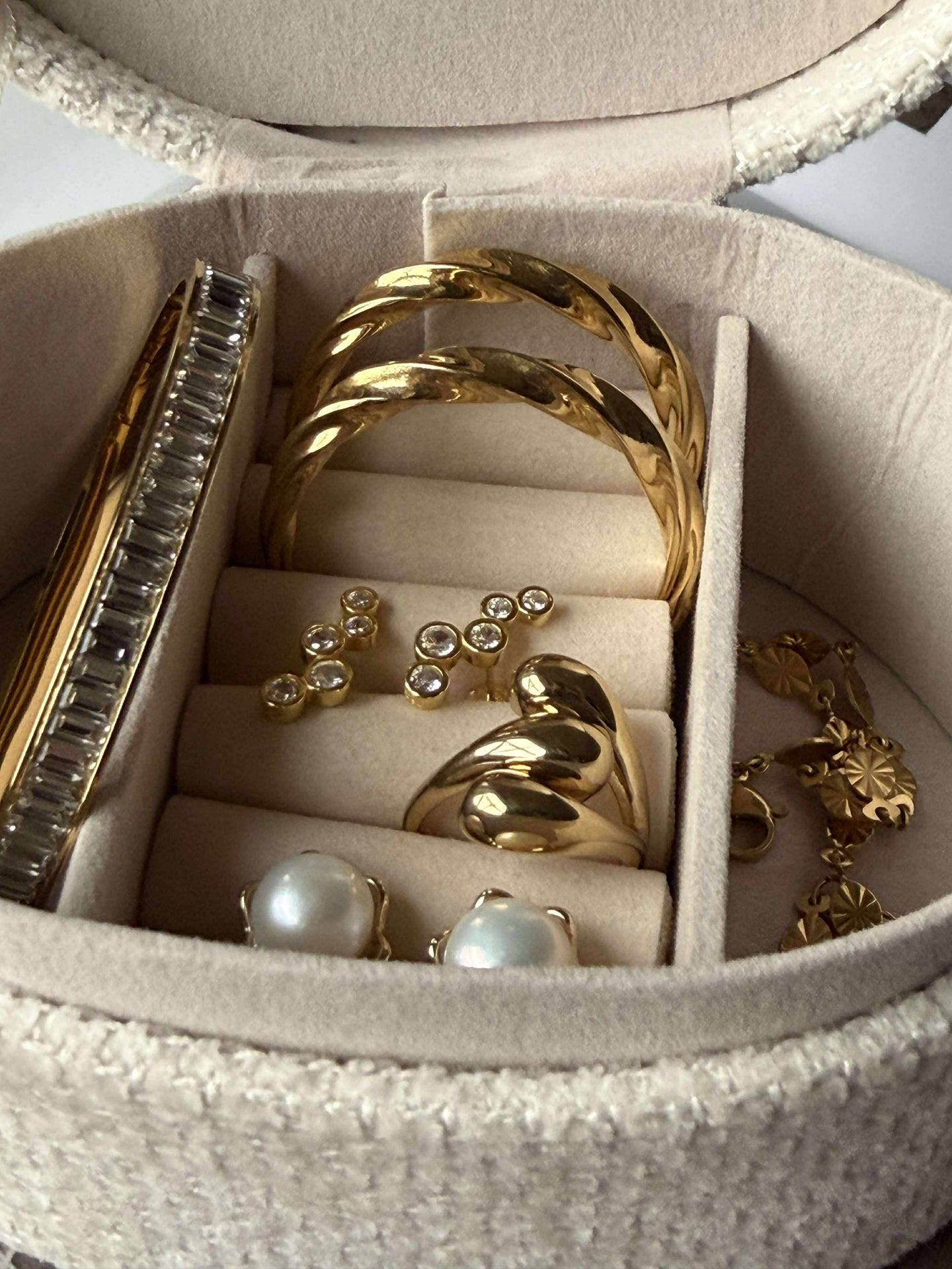 Amina örhängen - förgyllt sterlingsilver