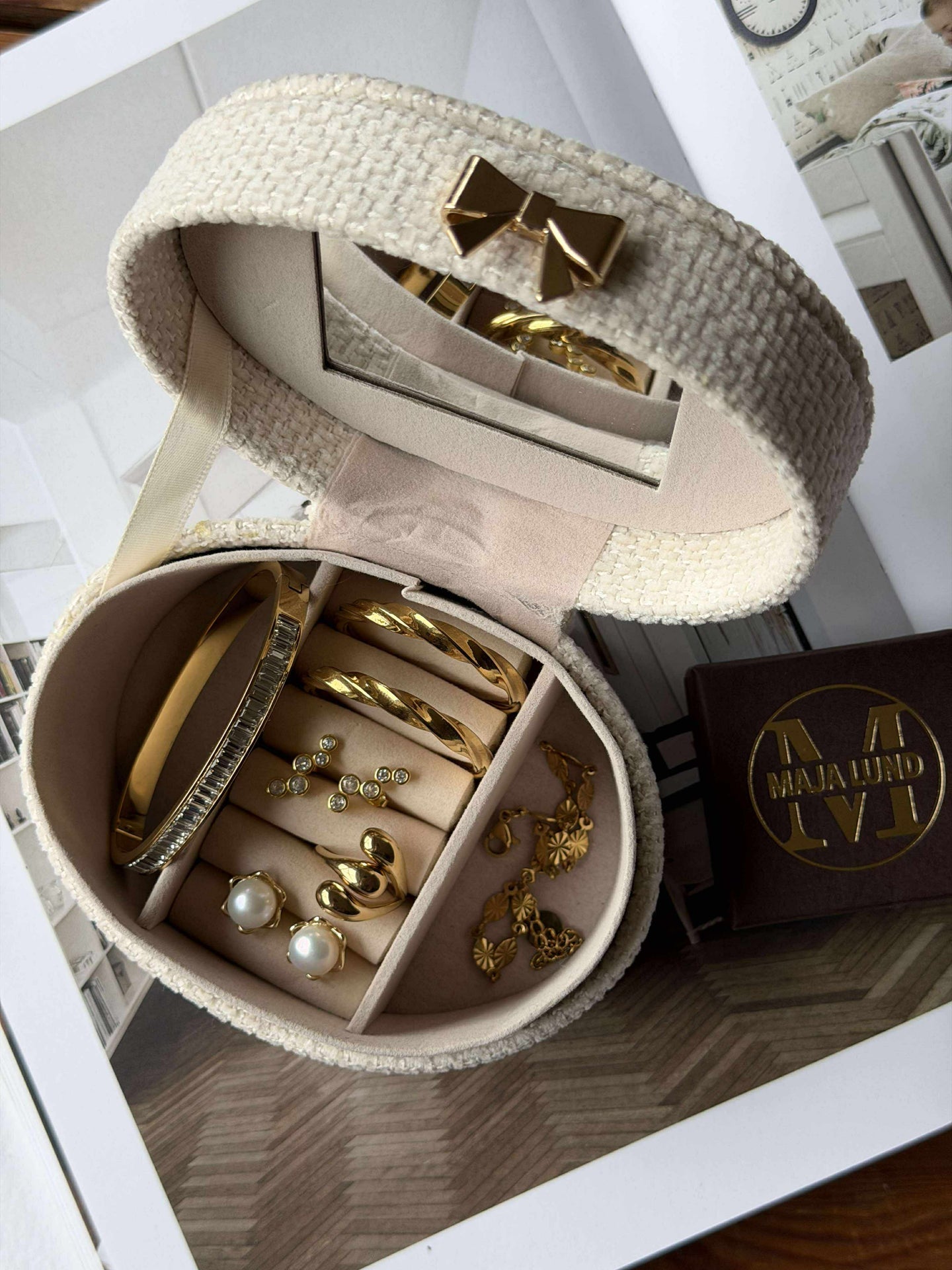 Amina örhängen - förgyllt sterlingsilver