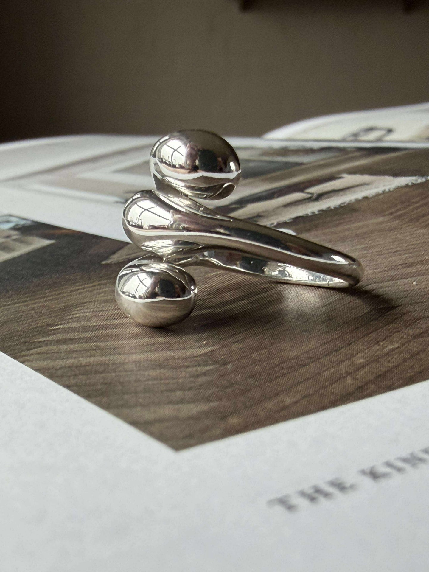 Ring JENNINGS silverbelagd