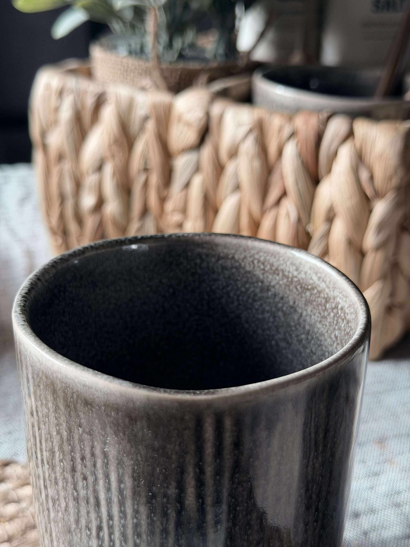 Mugg Lydia keramik - Set med 4 st