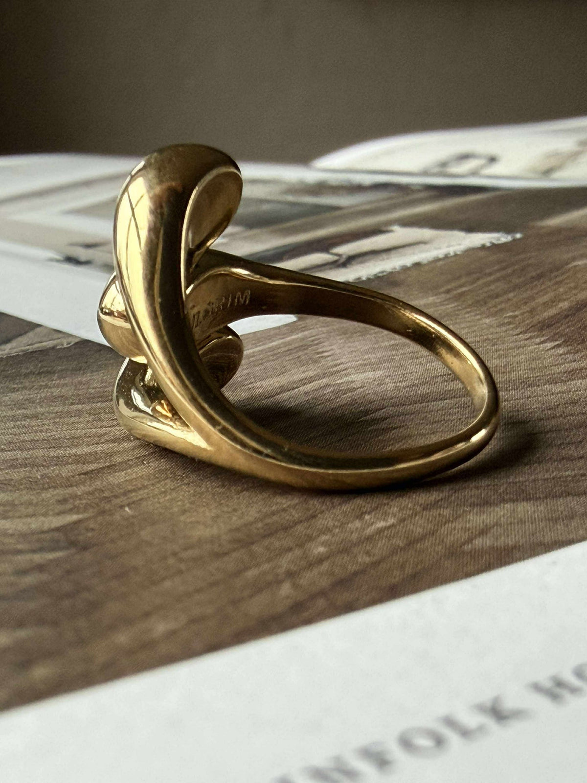 Ring JENNINGS förgylld