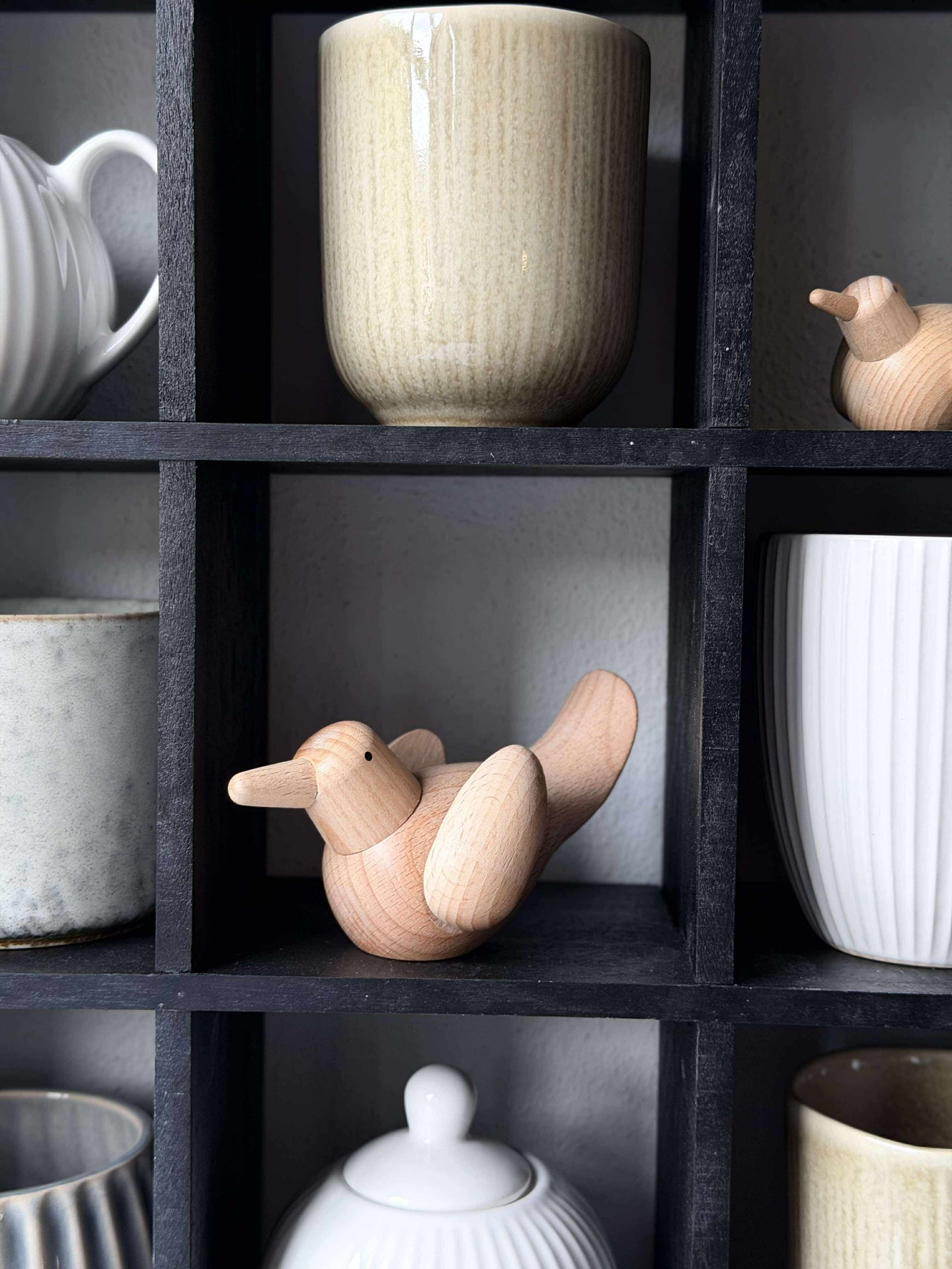 Liggende Fågel - Natur Bok Stor