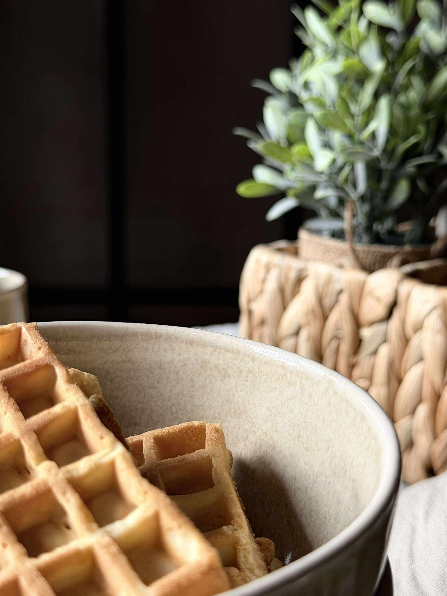 Skål Lydia keramik - Set med 4 st Beige