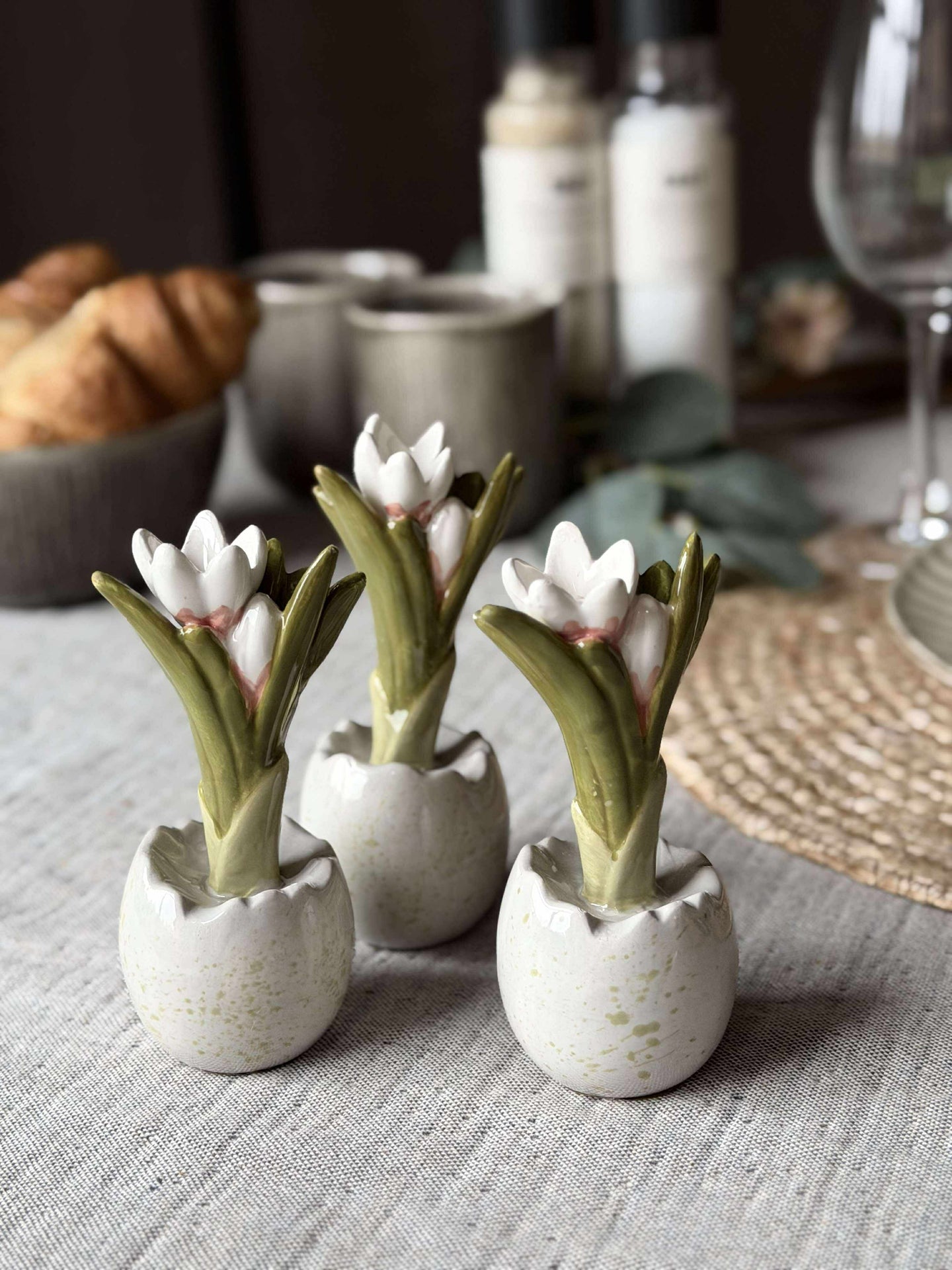 Snödroppe i påskägg