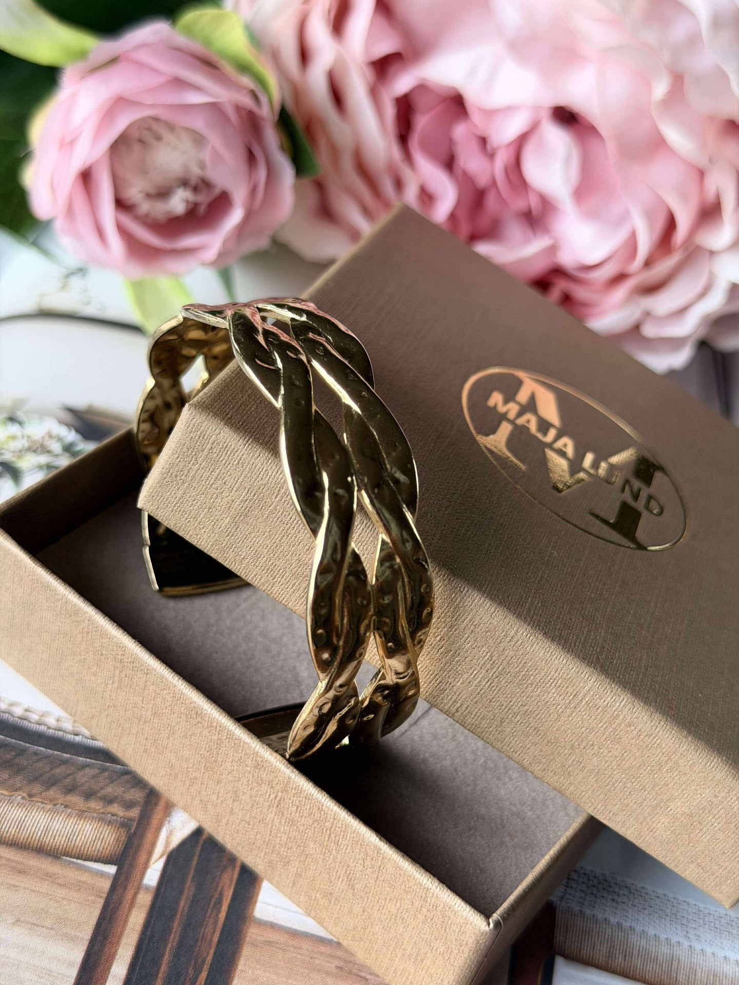 Armband Bangle - Malibu förgylld