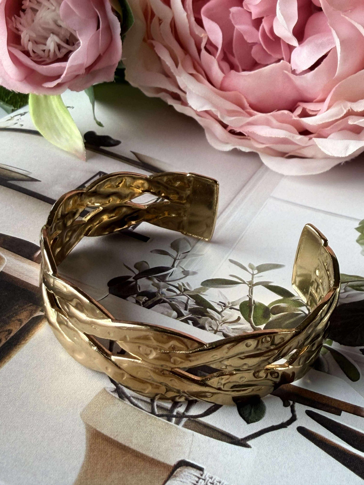 Armband Bangle - Malibu förgylld