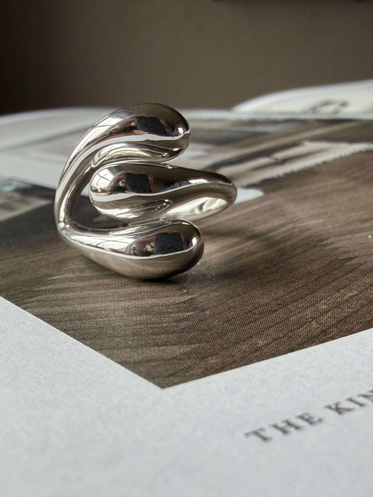 Ring JENNINGS silverbelagd