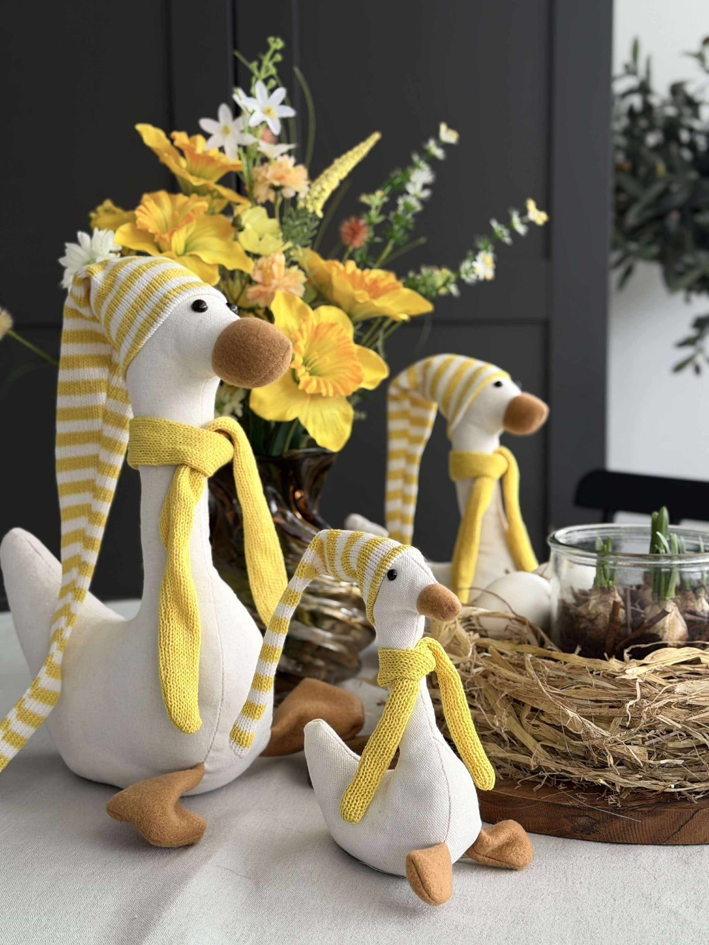 Påskanka med mössa - flera storlekar