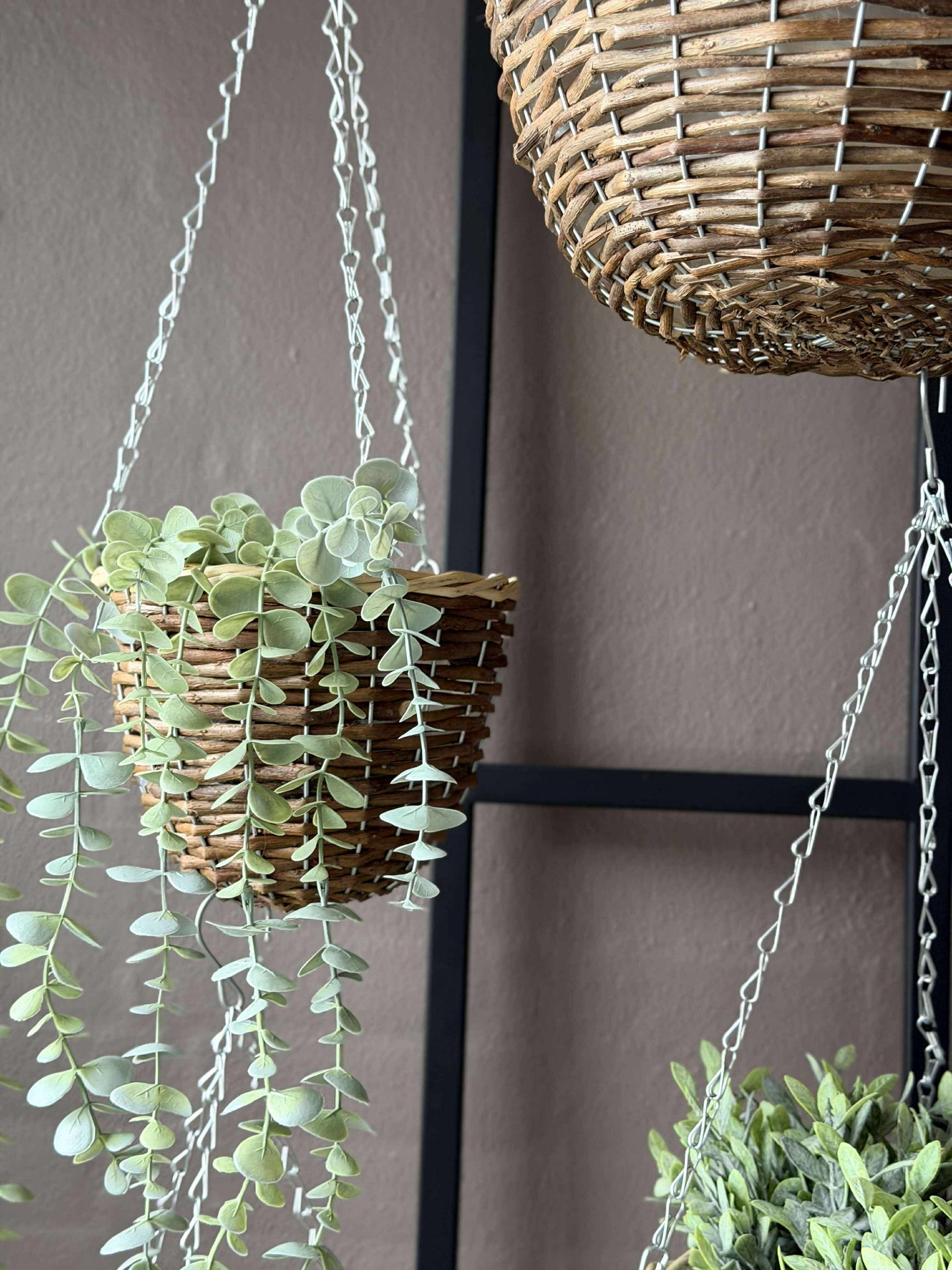 Hängkruka i pil - Set med 4 st