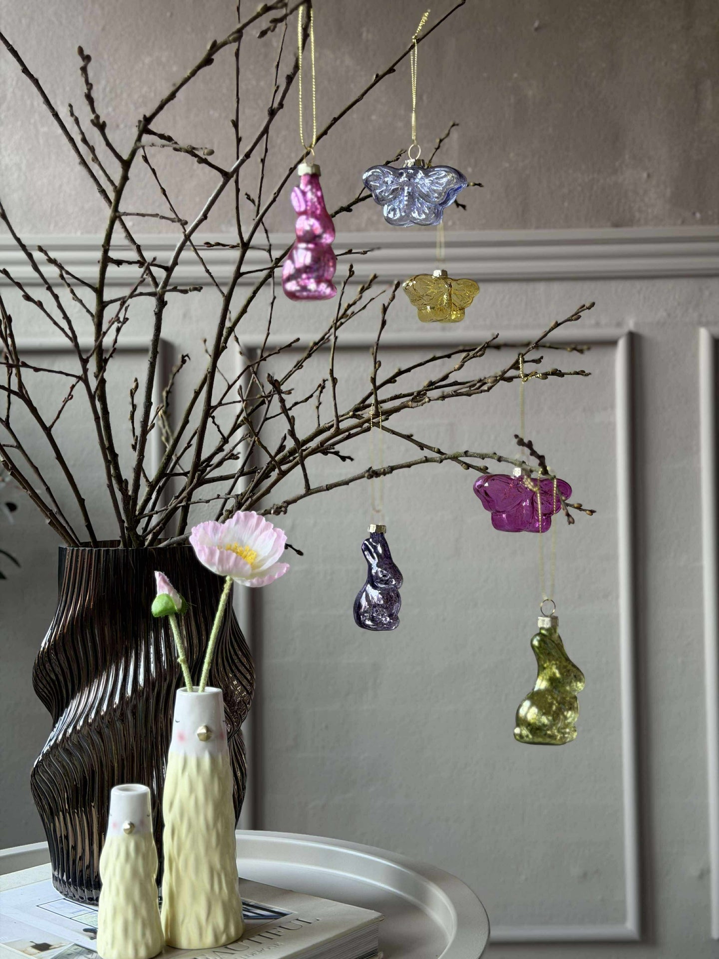 Hängande kaniner - Paket med 3 st