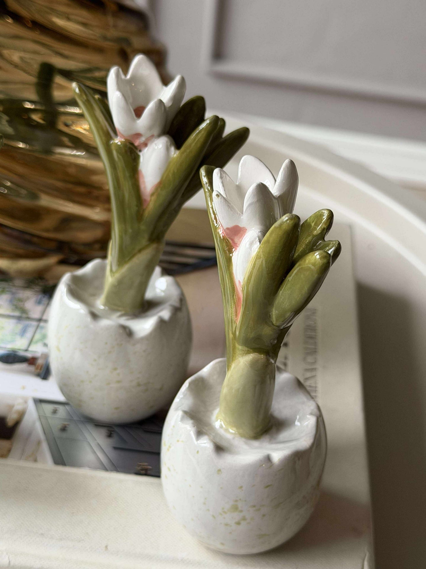 Snödroppe i påskägg