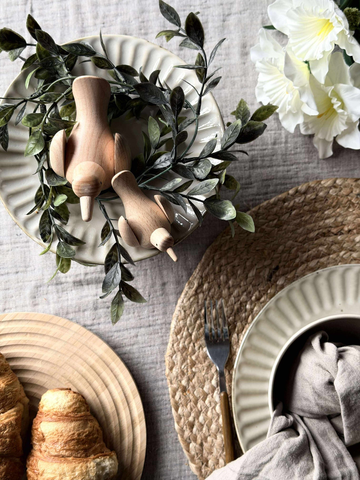 Liggende Fågel - Natur Bok Stor