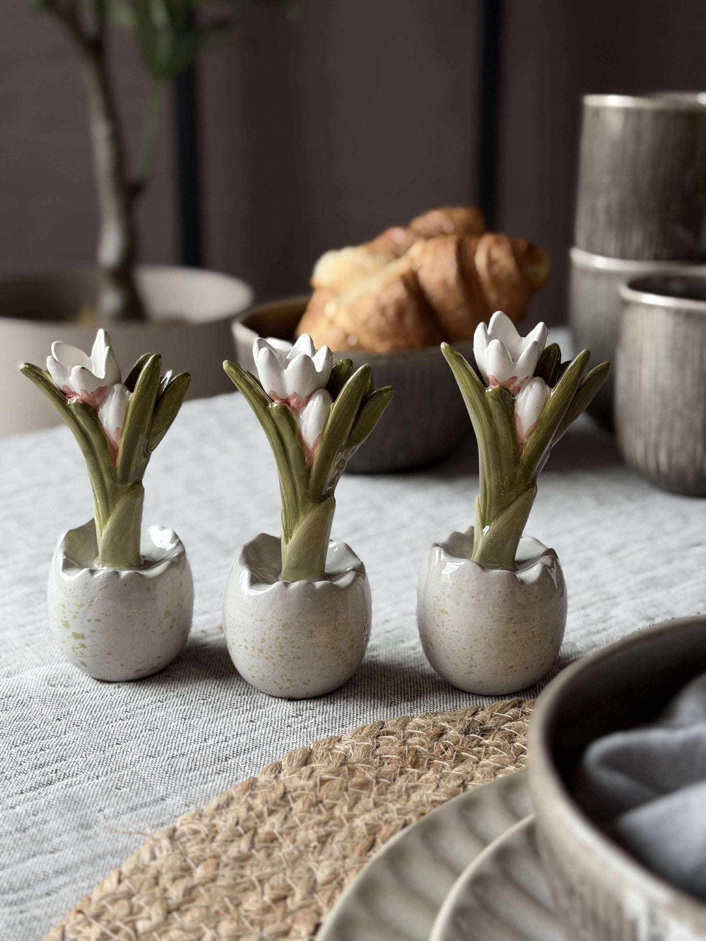 Snödroppe i påskägg