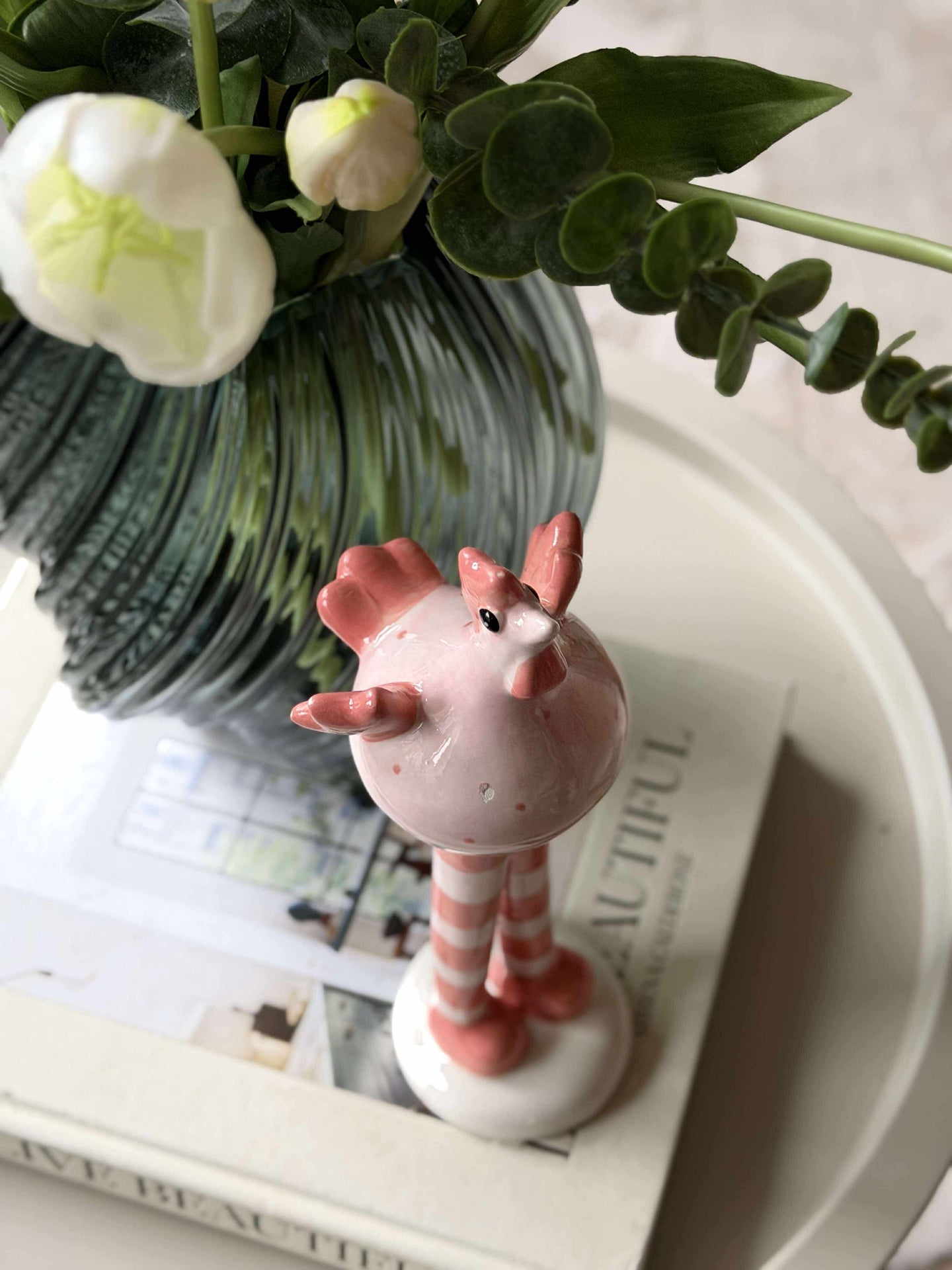 Kyckling med långa ben - Rosa