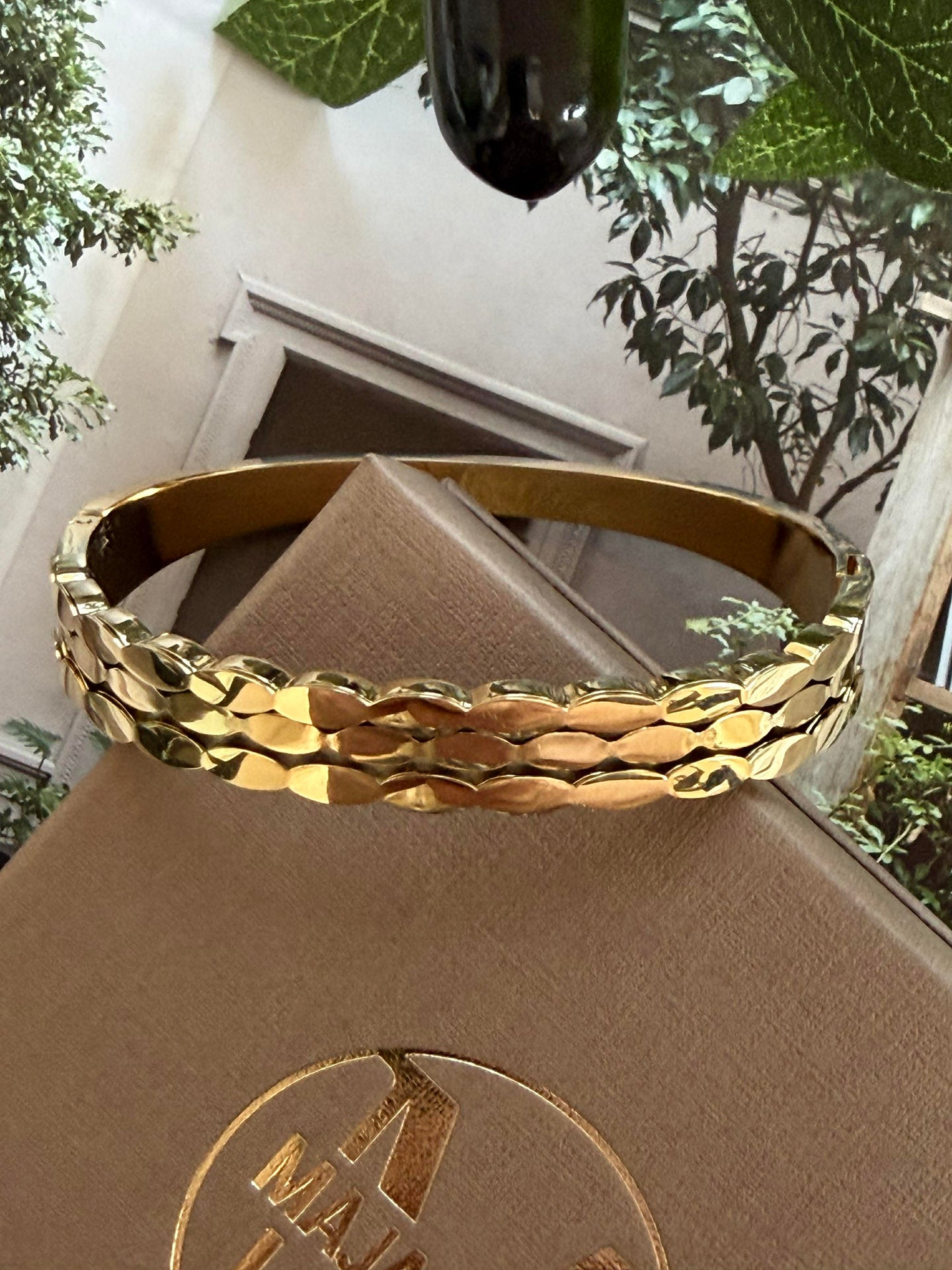 Armring LUCCIA förgylld