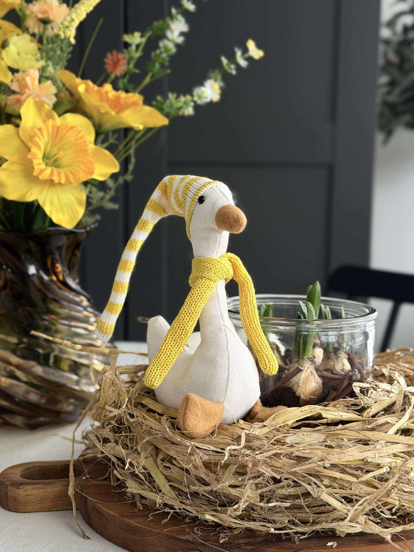 Påskanka med mössa - flera storlekar