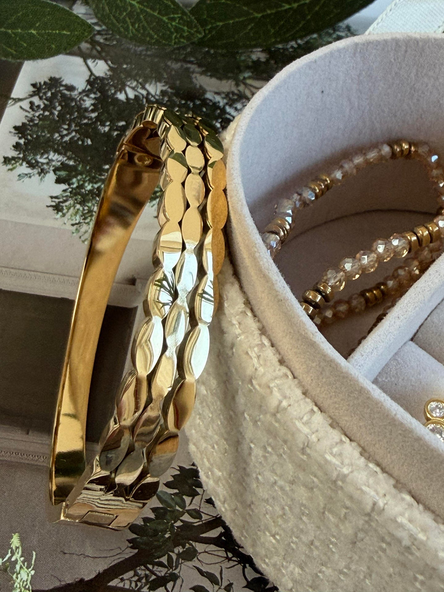 Armring LUCCIA förgylld