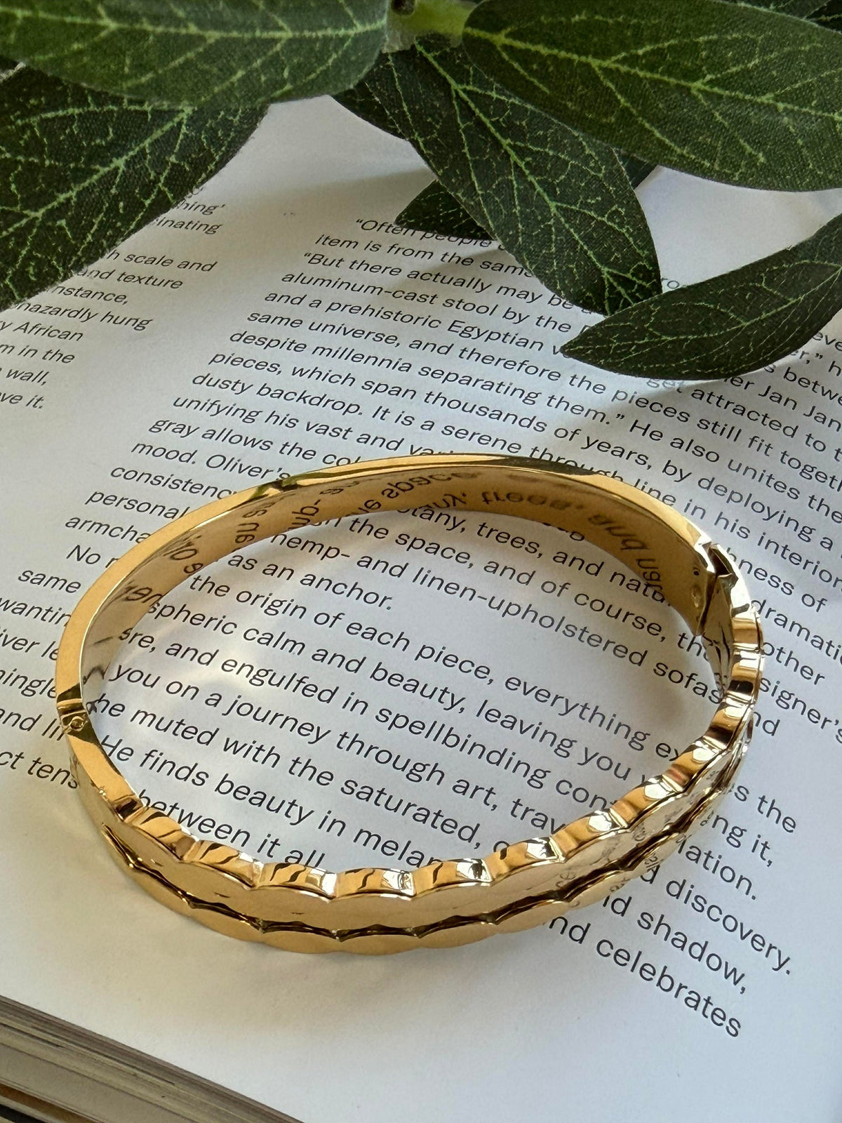 Armring LUCCIA förgylld