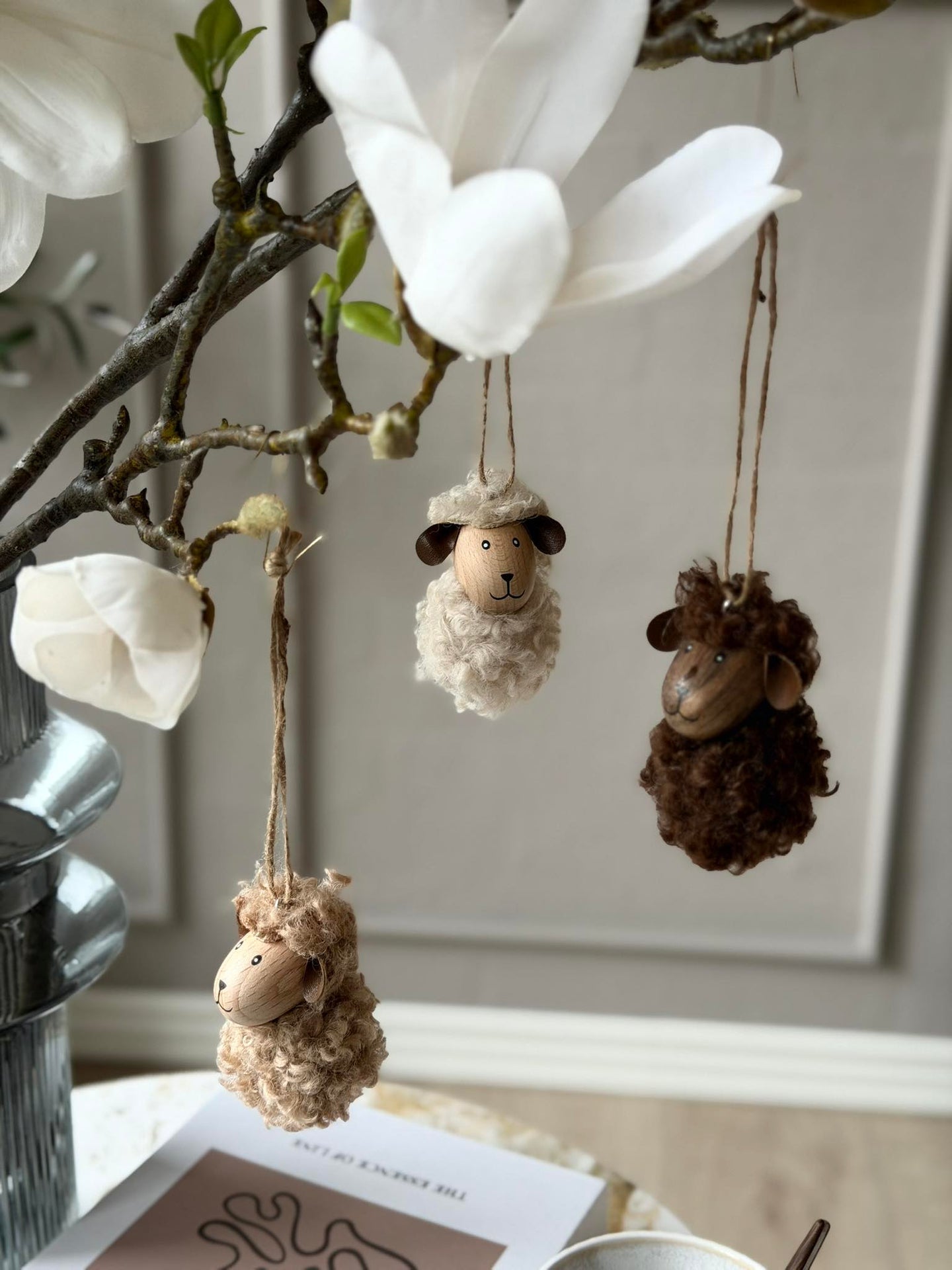 Hängande Fluffy Får - Flera färger