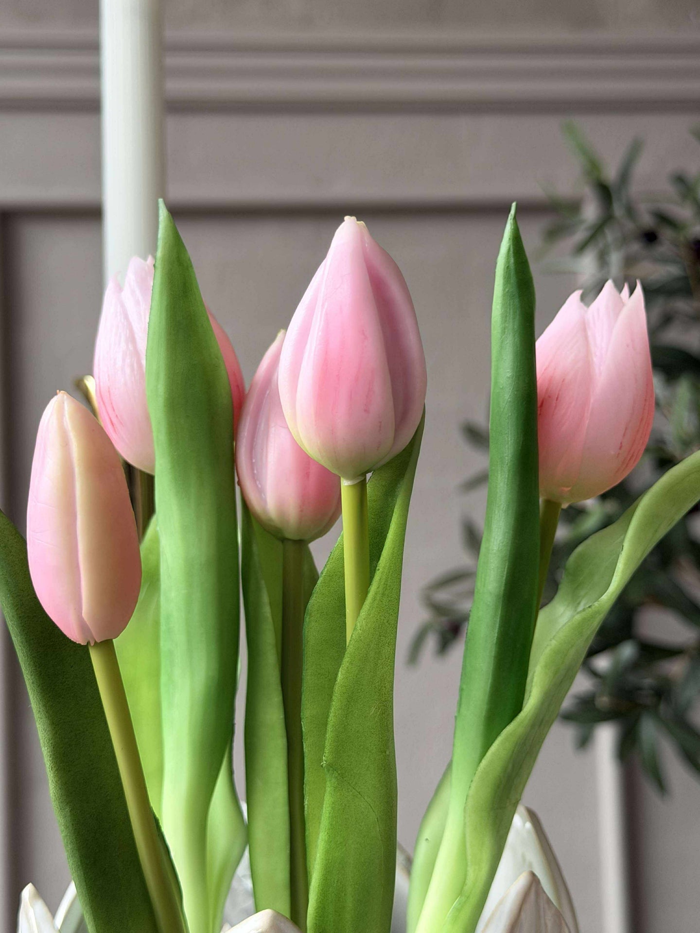 Tulpan i kruka - Rosa