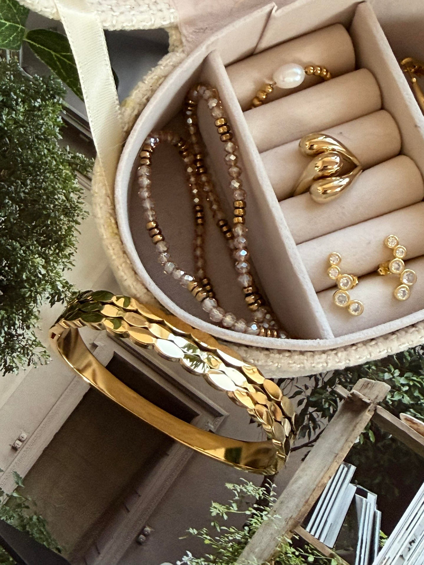 Armring LUCCIA förgylld