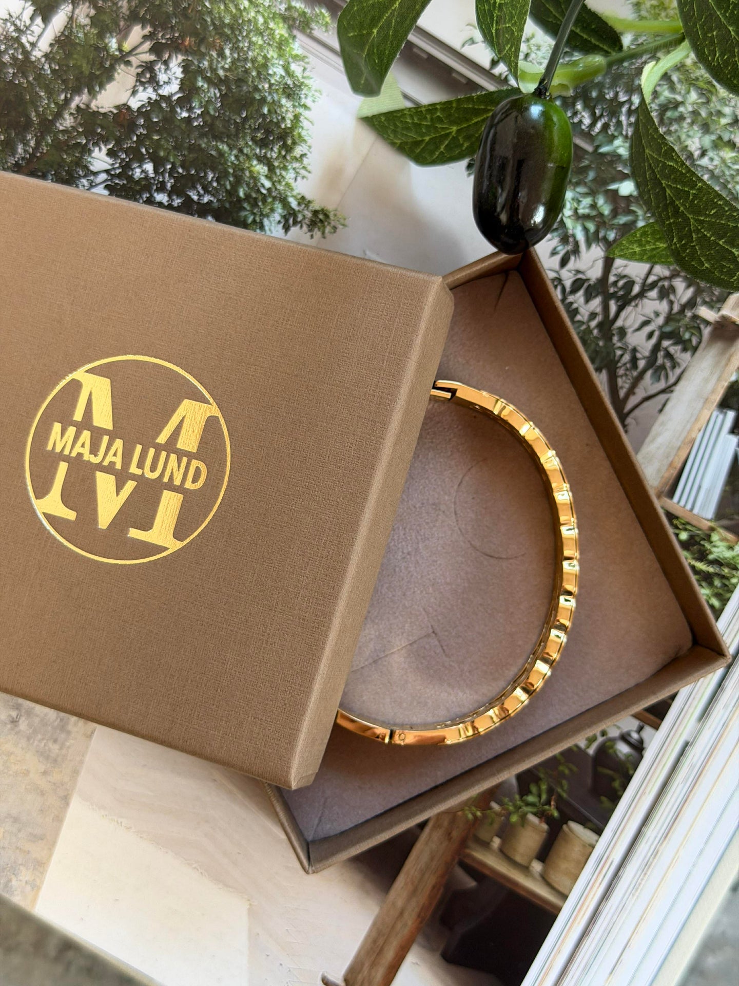 Armring LUCCIA förgylld