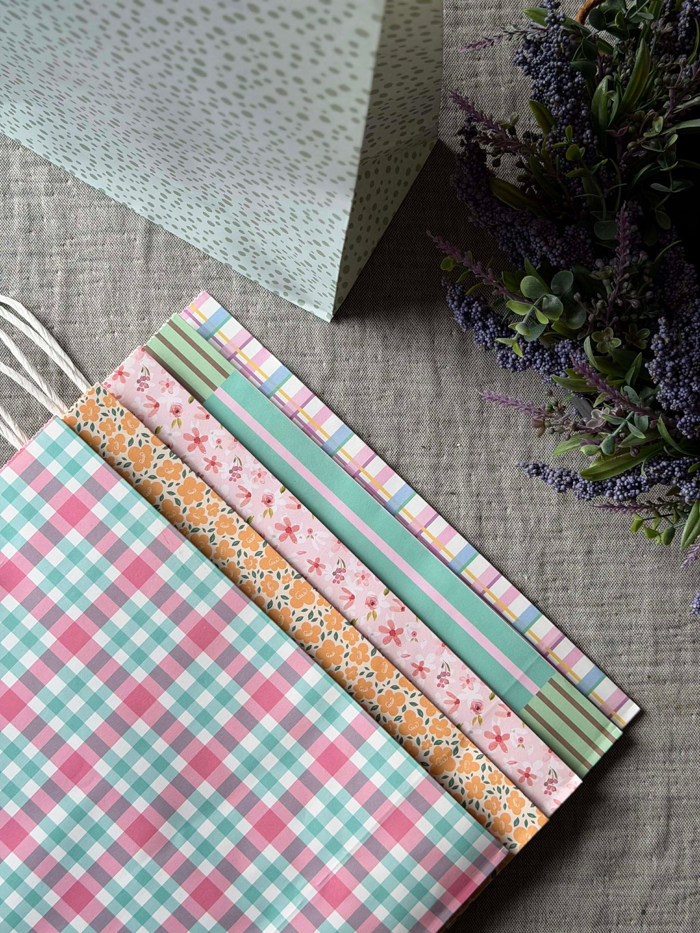 Presentpåse Large - Färgmix 1 st.