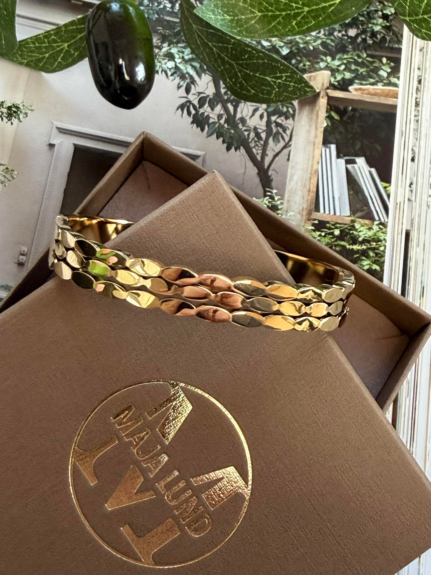 Armring LUCCIA förgylld