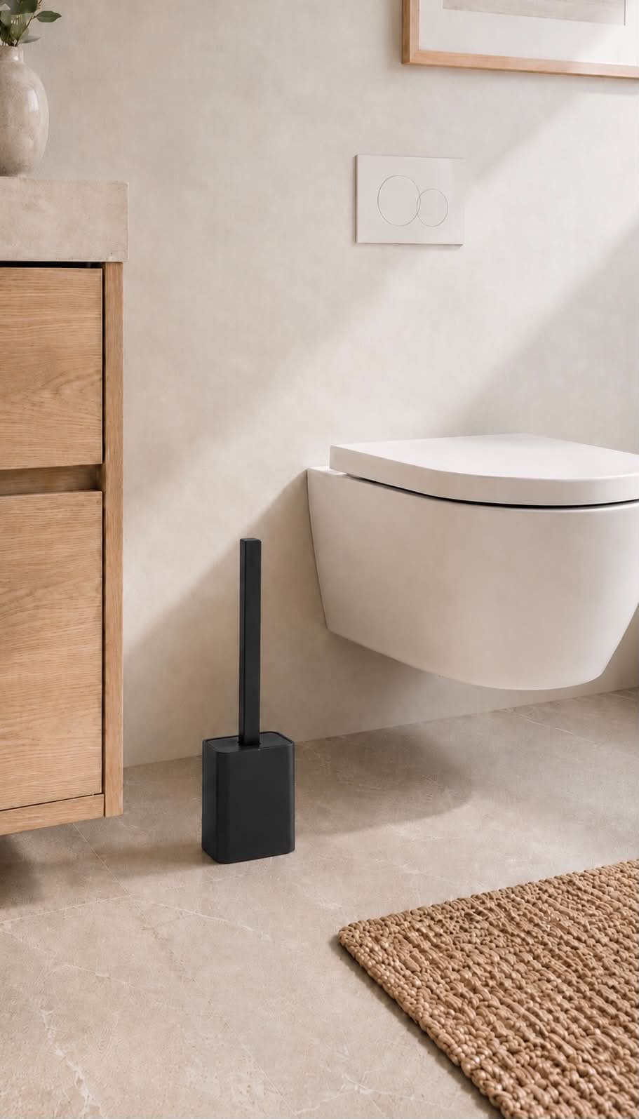 Toalettborste Black