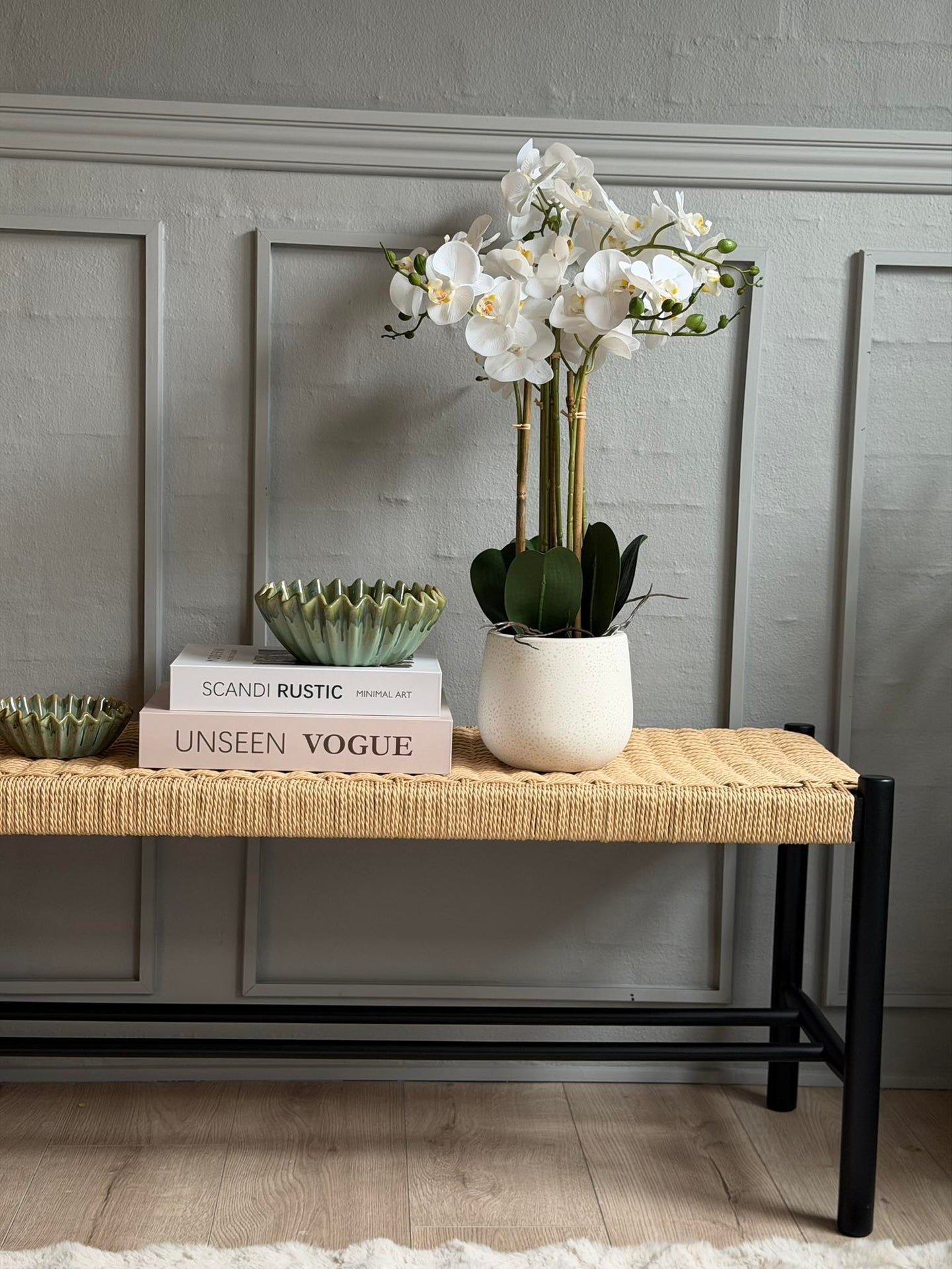 Orkidé i Kruka 65 cm - Vit