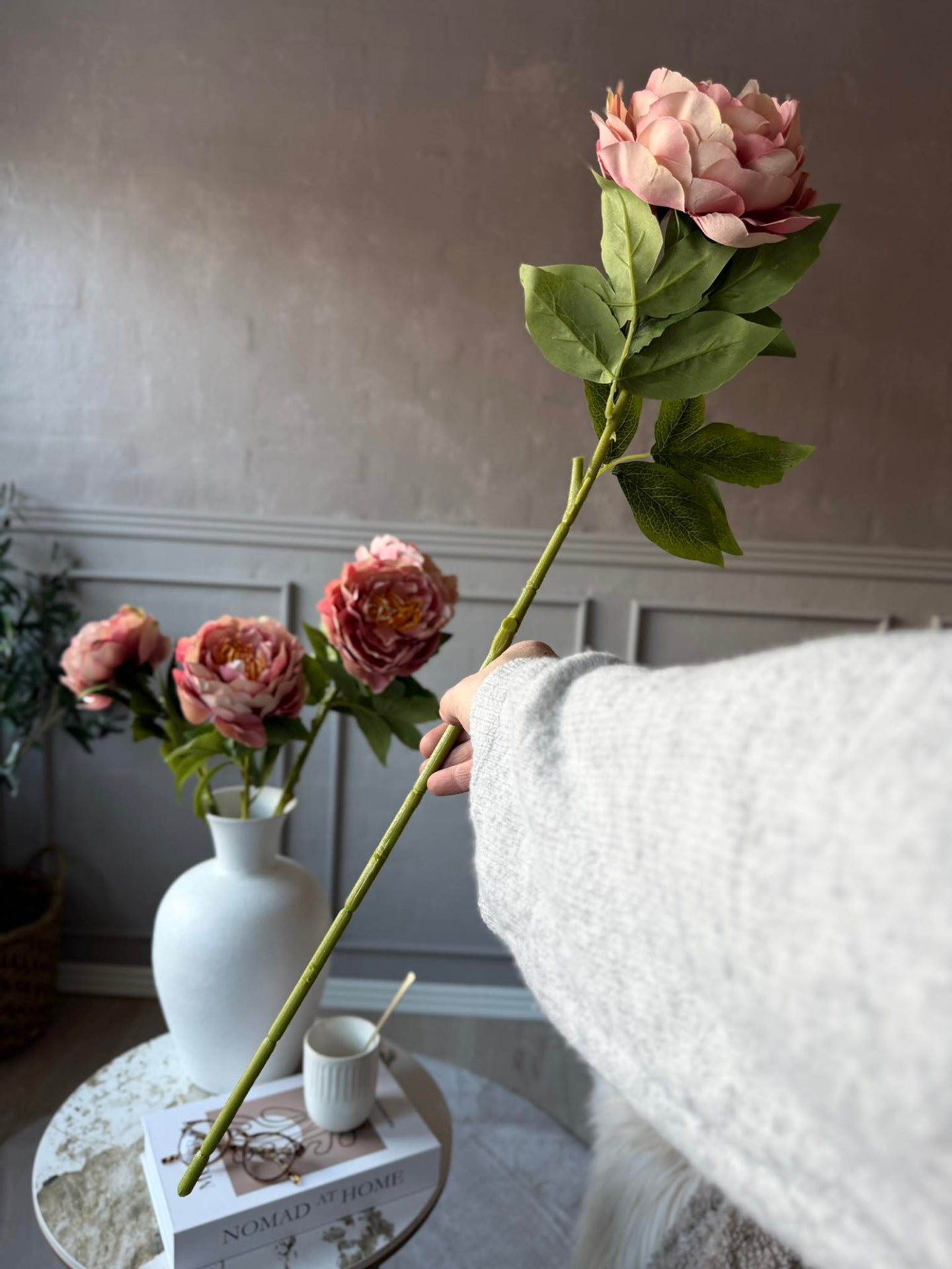 Blomma Pion Rosa