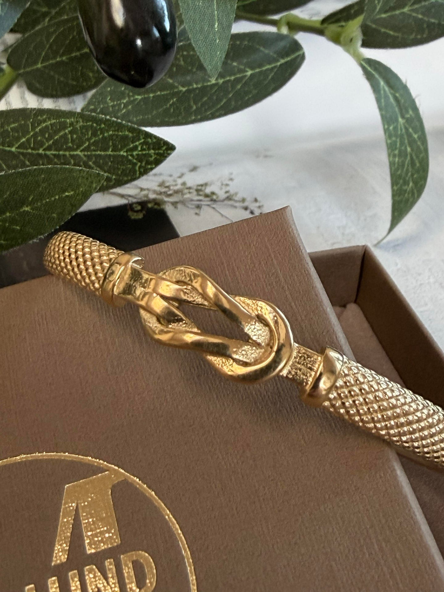 Armring AURELIA förgylld