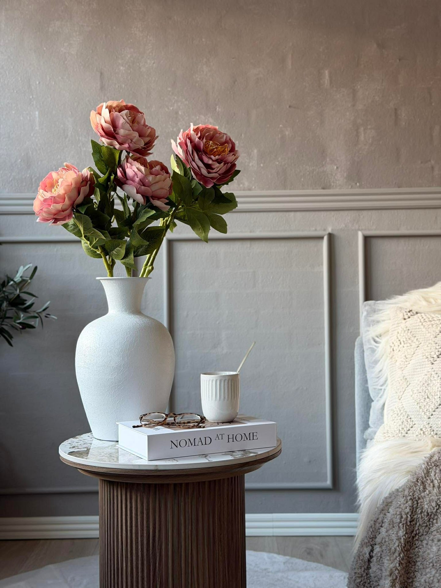 Blomma Pion Rosa