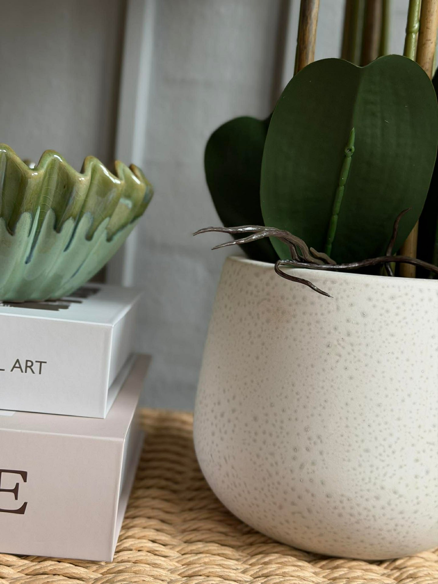 Orkidé i Kruka 65 cm - Vit