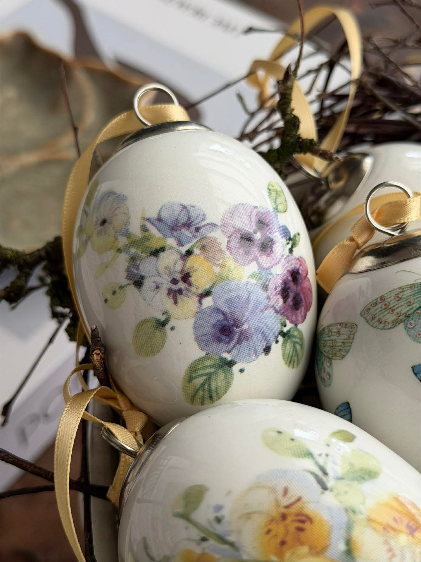 Påskägg porslin - MIX