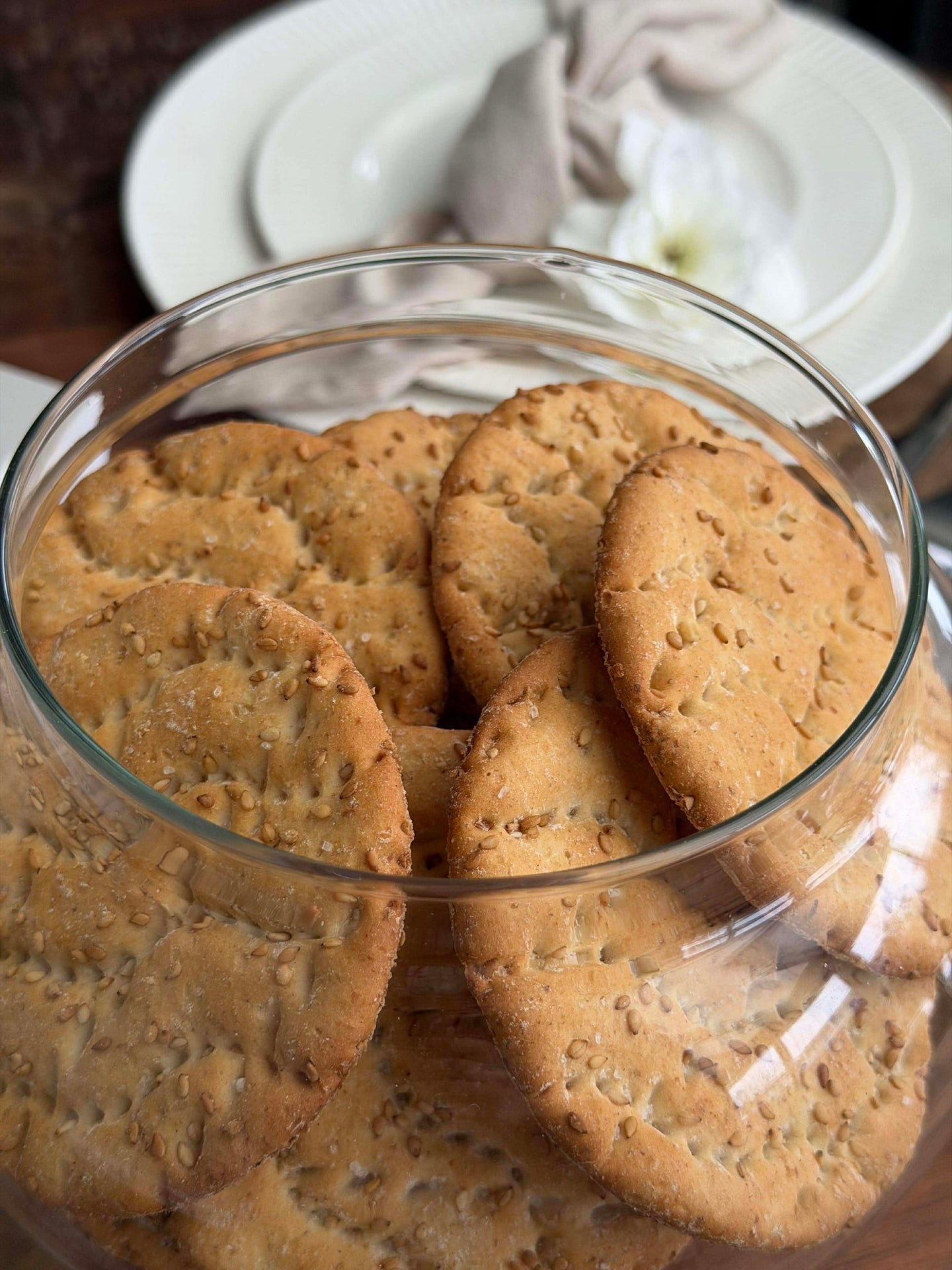 Förvaringsglas på fot