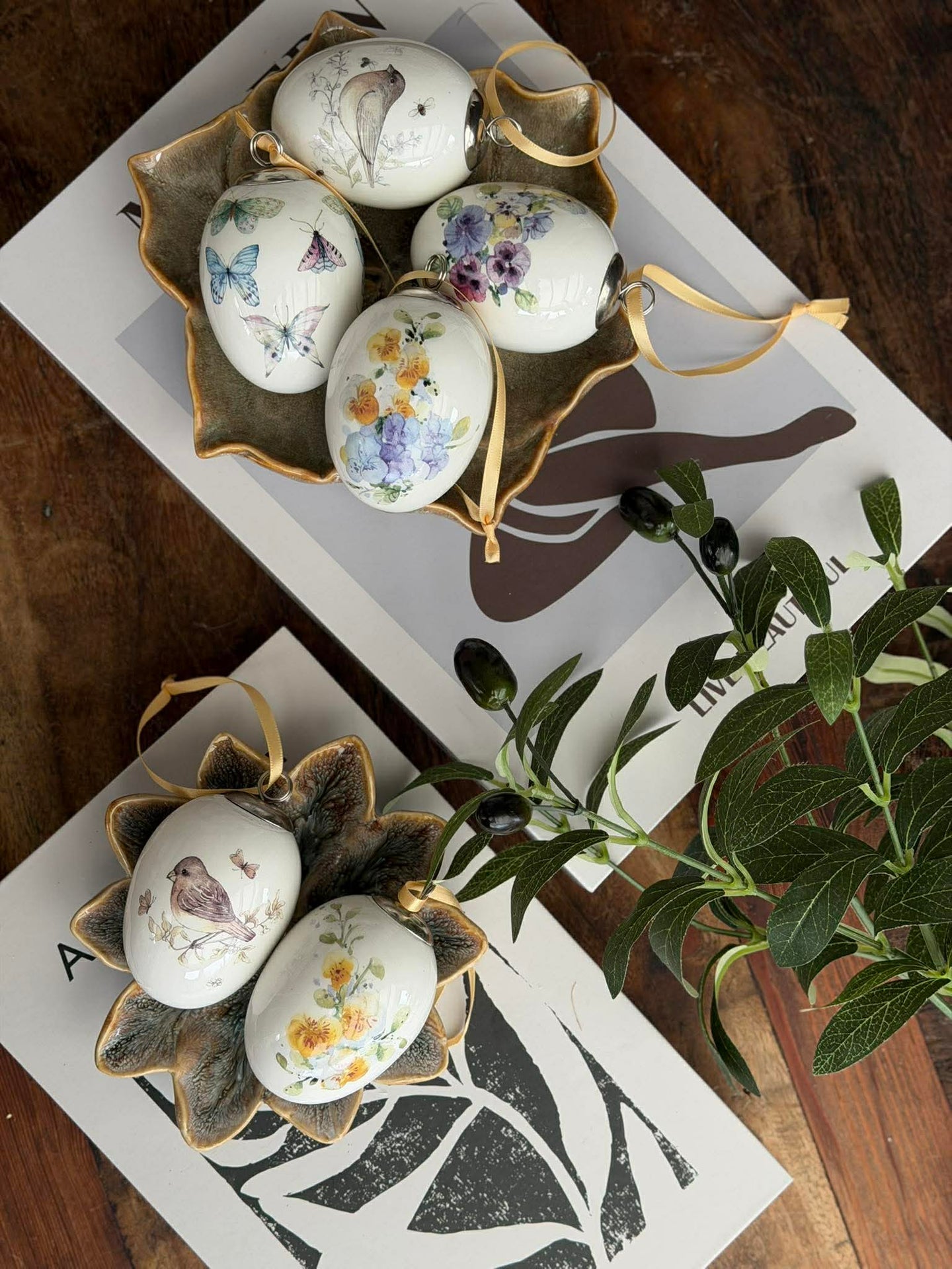 Påskägg porslin - MIX