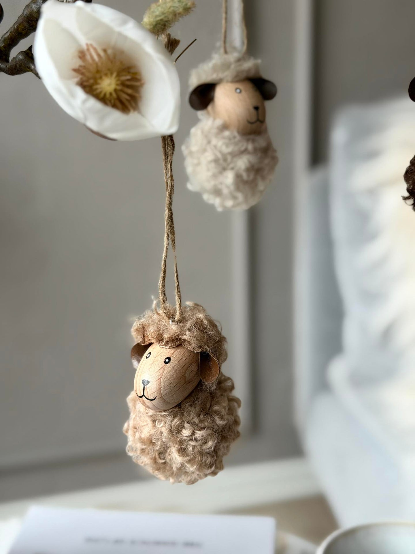 Hängande Fluffy Får - Flera färger