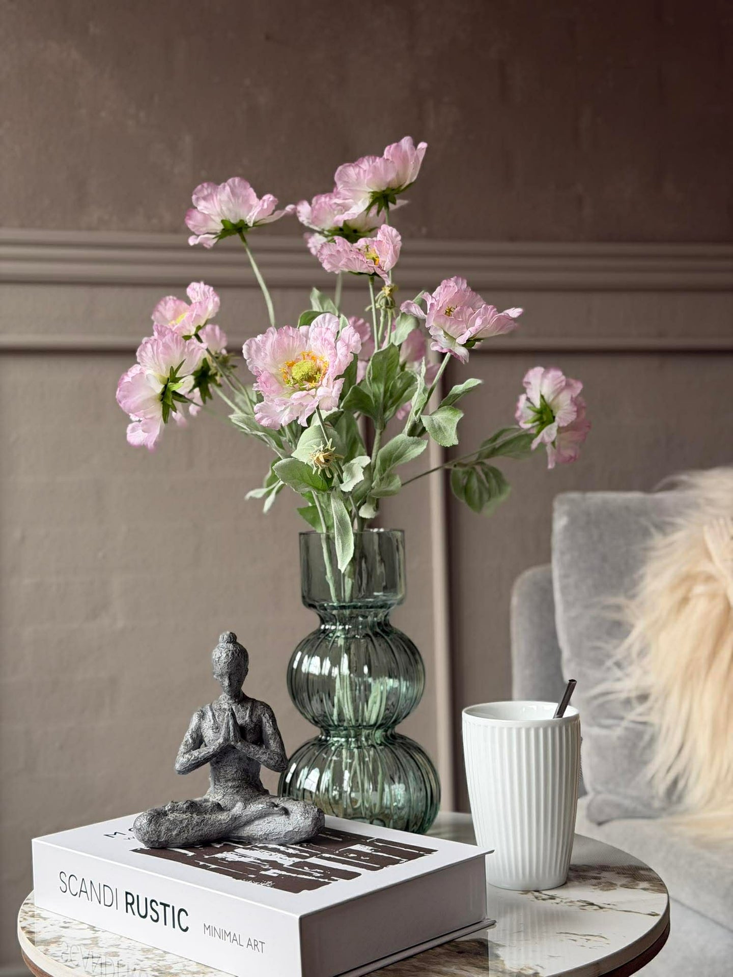 Vallmostjälk 62 cm - Rosa