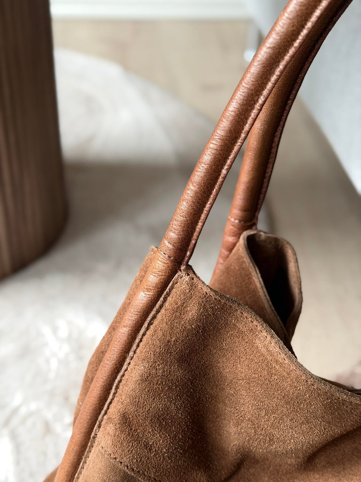 Shopper i mocka - Walnut