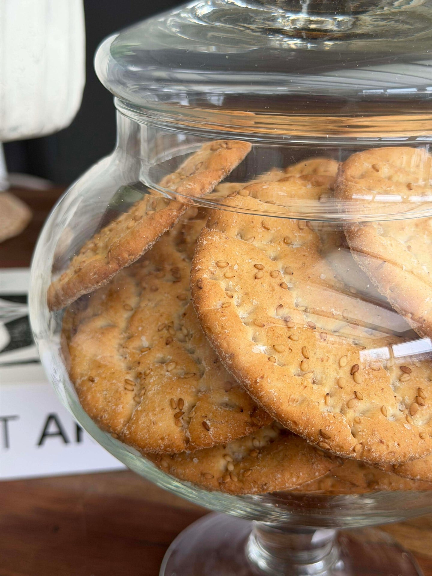 Förvaringsglas på fot